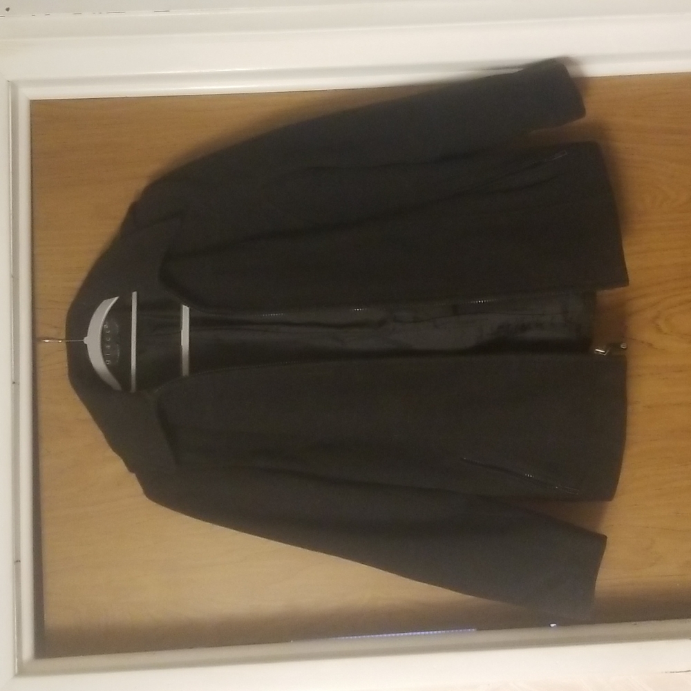 Womans Nylon Giacca Coat w Hood, size small